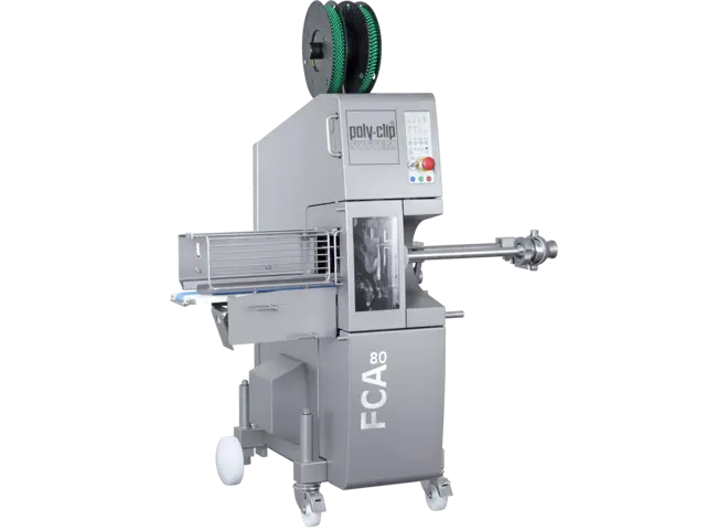 Poly-clip FCA 80 | Automatisk dobbeltclipser | Clipsemaskiner til tarm- og pølselukning | Nemco 