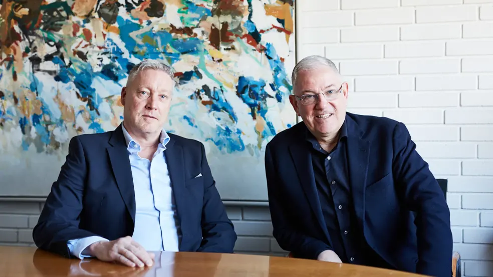 Peo Blomqvist og Lars Olsgaard