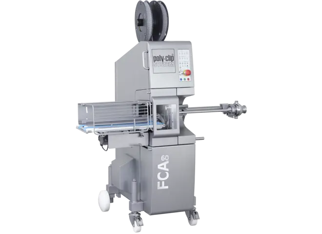 Poly-clip FCA 60 | Automatisk dobbeltclipser | Clipsemaskiner til tarm- og pølselukning | Nemco 