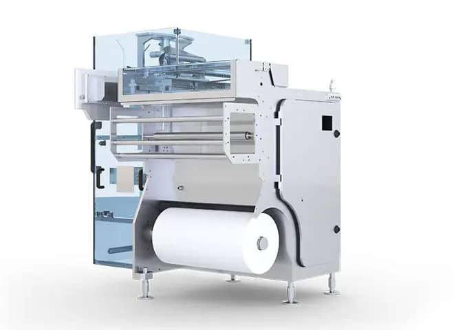 PFM MBP RQ700 TWIN Multihead Weigher kompletløsning med flowpack maskine