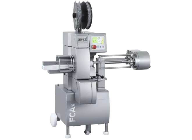 Poly-clip FCA 50 | Automatisk dobbeltclipser | Clipsemaskiner til tarm- og pølselukning | Nemco 