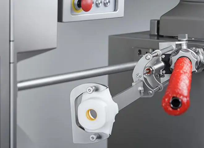 Poly-clip FCA 90 | Automatisk dobbeltclipser | Clipsemaskiner til tarm- og pølselukning | Nemco 